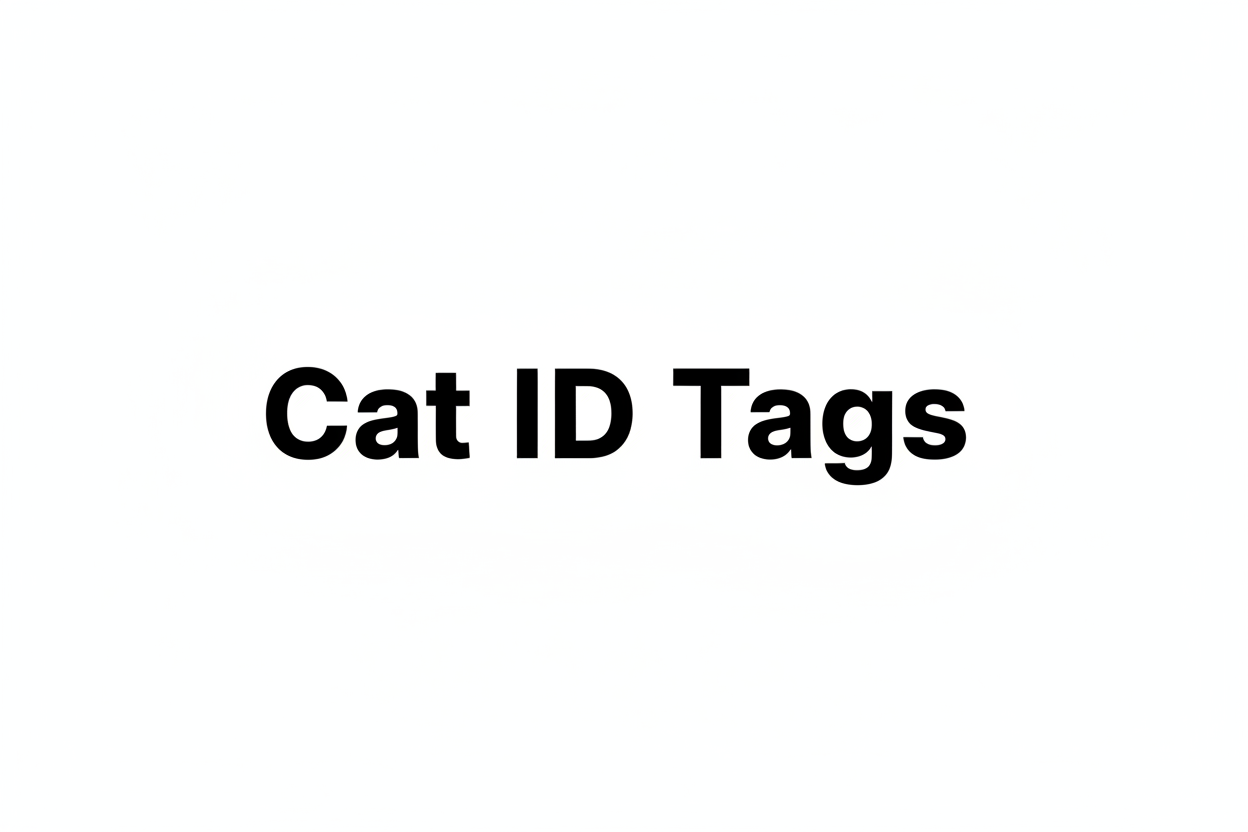 Cat ID Tags