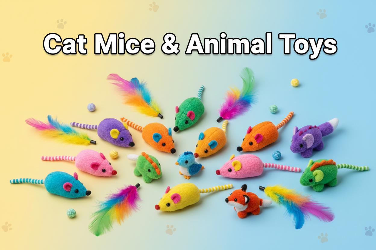 Cat Mice & Animal Toys