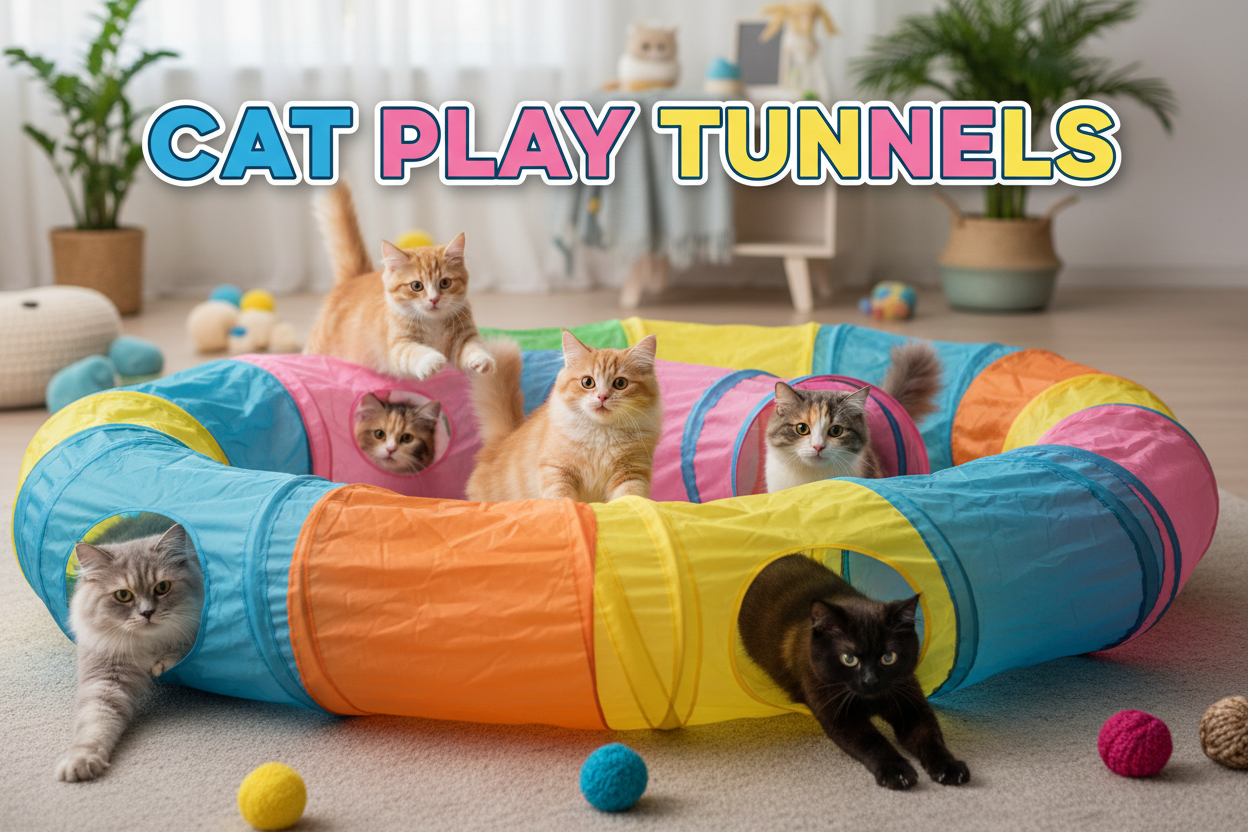 Cat Play Tunnels