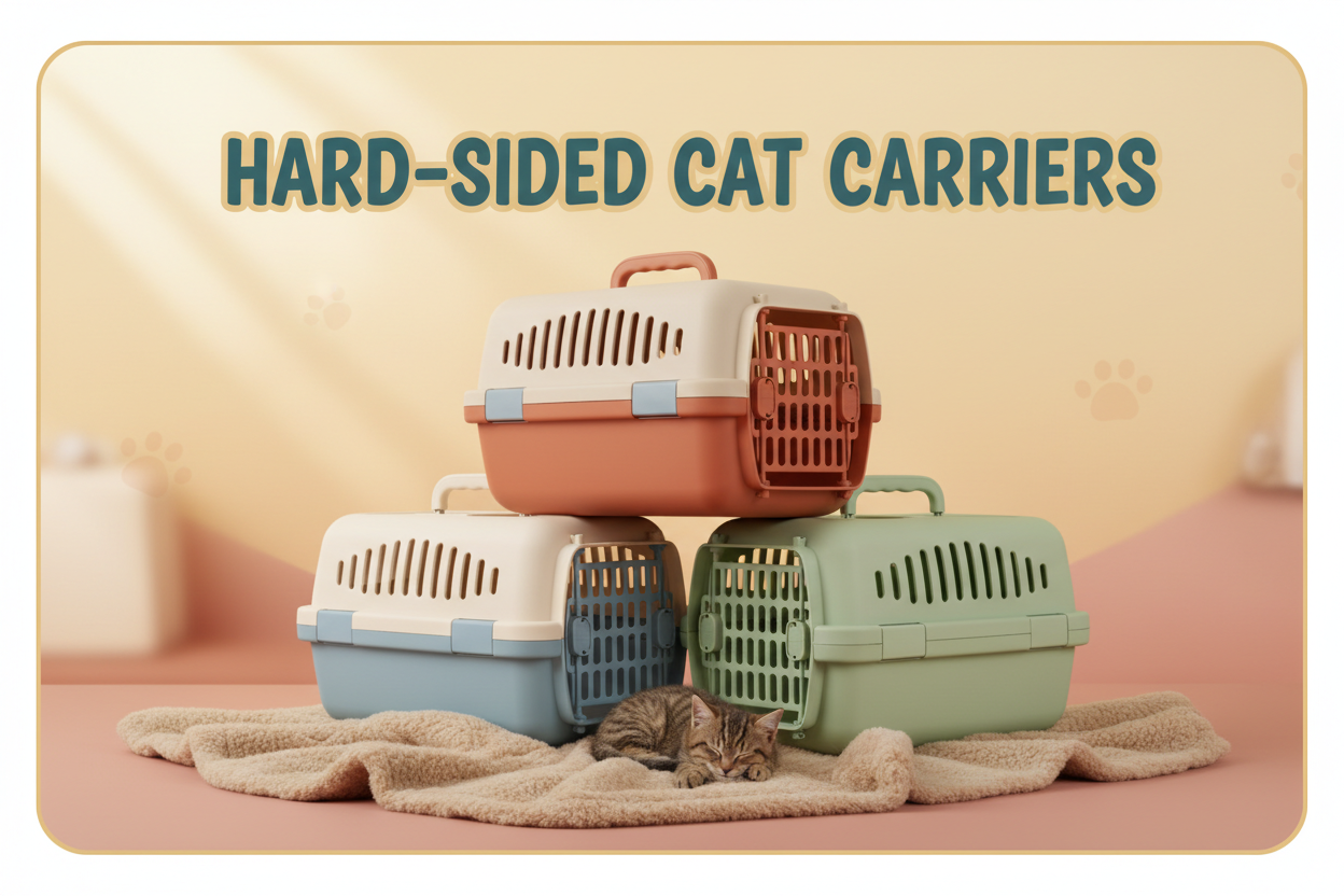 Hard-Sided Cat Carriers