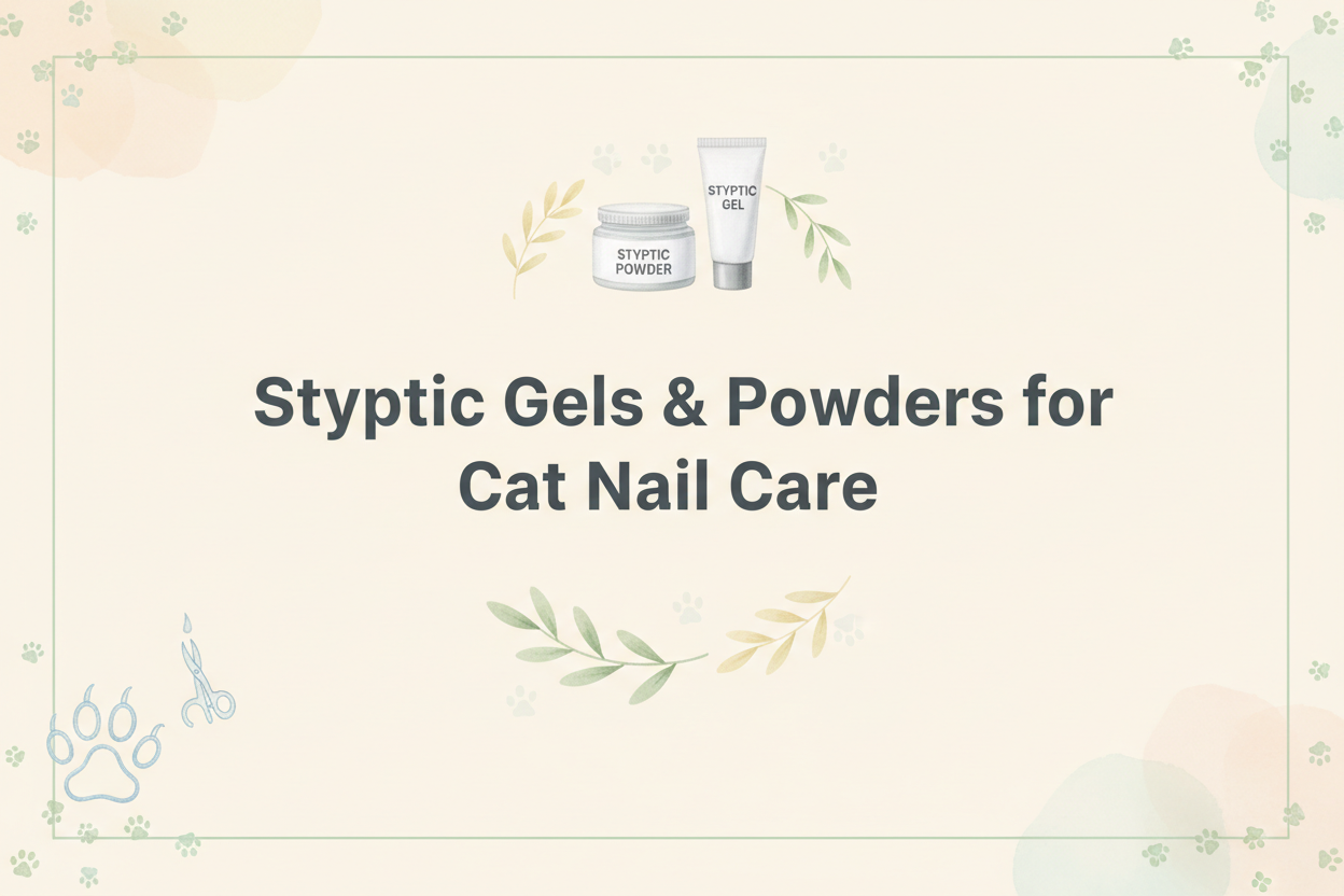 Styptic Gels & Powders for Cat Nail Care