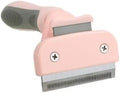 TopMed ETS Deshedding Tool For Dogs & Cats, Pet Grooming Brush For All Kind Of Pet Hair, Reduces Shedding Effectively Proven Grooming Tools for Dogs Cats and Other Animals (Small, Pink)