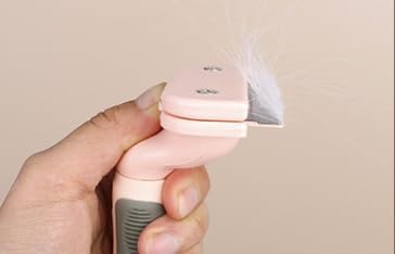 TopMed ETS Deshedding Tool For Dogs & Cats, Pet Grooming Brush For All Kind Of Pet Hair, Reduces Shedding Effectively Proven Grooming Tools for Dogs Cats and Other Animals (Small, Pink)