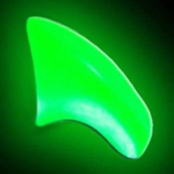 40 Pack Soft Nail Caps for Cat Claws Green Glow in The Dark Kitten