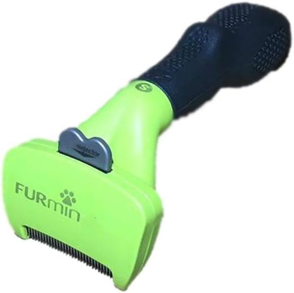 Small Dog Undercoat deShedding Tool, Short Hair, Reduces Loose Hair from Shedding
