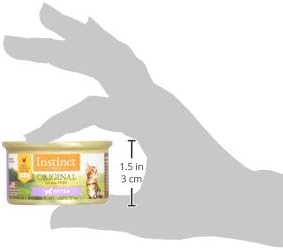 Instinct Original Kitten Wet Cat Food, Pate, Grain-Free - Real Chicken, 3 Ounce (Pack of 24)