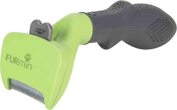 Small Dog Undercoat deShedding Tool, Short Hair, Reduces Loose Hair from Shedding