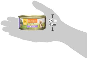 Instinct Original Kitten Wet Cat Food, Pate, Grain-Free - Real Chicken, 5.5 Ounce (Pack of 12)