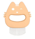 TopMed ETS Soft Deshedding Brush Proven Grooming Tools For Dogs Cats and Other Animals Removal Massaging Shell Comb Grooming and Shedding Matted Fur Remover (ORANGE)