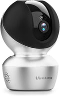 VIMTAG 3.5K/6MP Indoor Camera for Home, QHD Pet Camera with Phone App, Dog Cam with Speaker, IR Night Vision, Free AI Detection, 2-Way Audio, Motion Tracking, Support 128GB Card(Not Included)