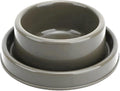 Ants Away Dog Bowl Cat Puppy Food Bowls Round No Spill Eating Feeder for Small Animals Brown M