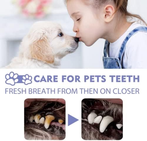 Pet Clean Teeth Spray, 2026 New Formula for Dogs Cats, No Brushing Required, Freshens Breath, Prevents Plaque Tartar, Natural Oral Care Spray (1pc)