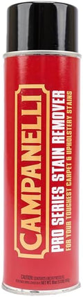 CAMPANELLI Pro Series Stain Remover Spray | Precision Point & Spray Carpet Cleaner for Pet Stains and Odors - Spot Remover for Carpets, Fabrics, Upholstery & Household Spills | 18oz Aerosol