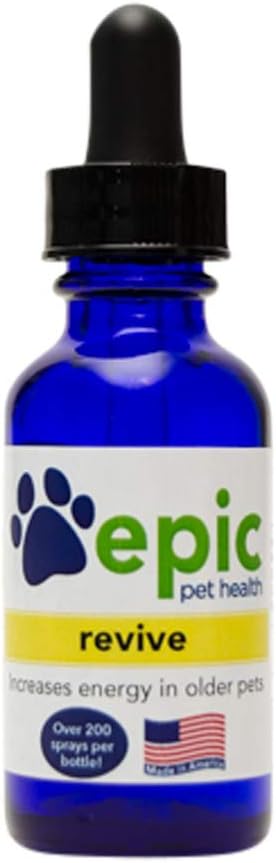 Revive - Increases Energy in Older or Sick Pets Naturally (Dropper, 2 Ounce)