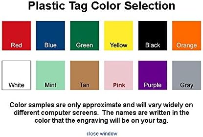 LuckyPet Pet ID Tag - Polished Brass Cat Face - Durable Cat Tag - Easy to Read - Reflective on Back - Size: Small