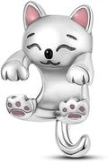 925 Sterling Silver Charm For Bracelets Animals Pets Insects Butterflie Cat Dog Charms Bead For Women Jewelry Gifts