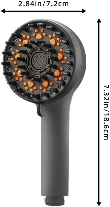 SELLO Dog Shower Attachment, 3-mode High Pressure Pet Shower Attachment Dog Bath Supplies, Shower Massage, Grooming Tool for Dogs, Including Long Hose and Shower Holder