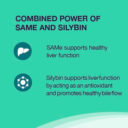 Nutramax Denamarin for Dogs, Liver Health Supplement with S-adenosylmethionine (SAMe) plus Silybin, Liver Support for Dogs, Chewable Tablets, 30 Count