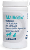 MalAcetic Wet Wipes for Dogs and Cats 100 Count