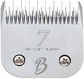 Detachable A Series 7 Skip Tooth Blade Dog Grooming Cuts Length 1/8" - 3.2mm Japanese High Carbon Steel 7 Dog Grooming Blade Supplies | Detachable Blade Clippers (Compatible A5 Series(B7)