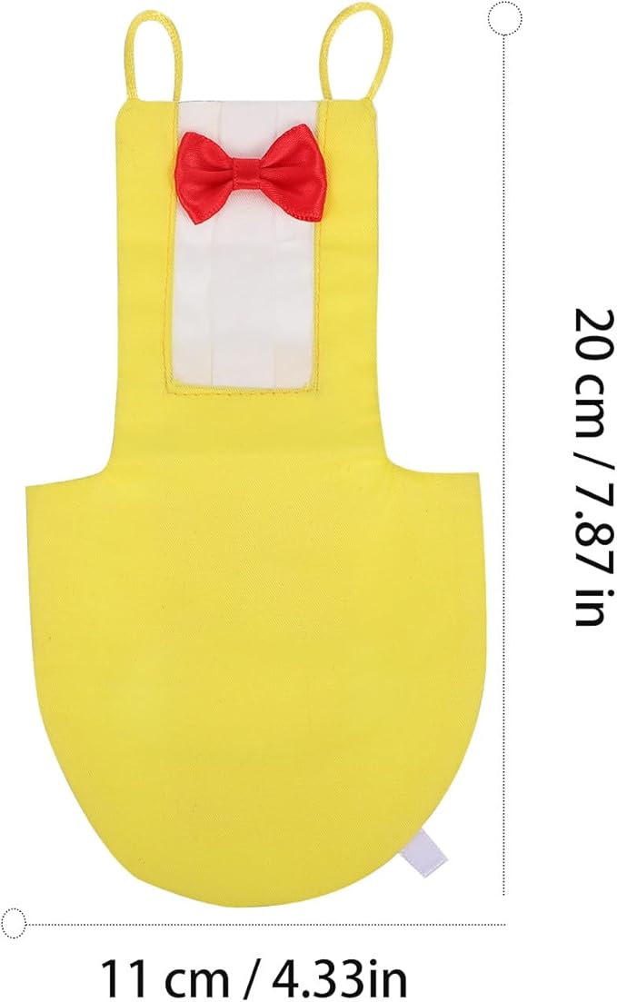 PRETYZOOM Parrot Bird Diaper Cotton Breathable Washable Flight Clothes Pet Bird Incontinence Protector Suitable for Cage and Travel in Large Size
