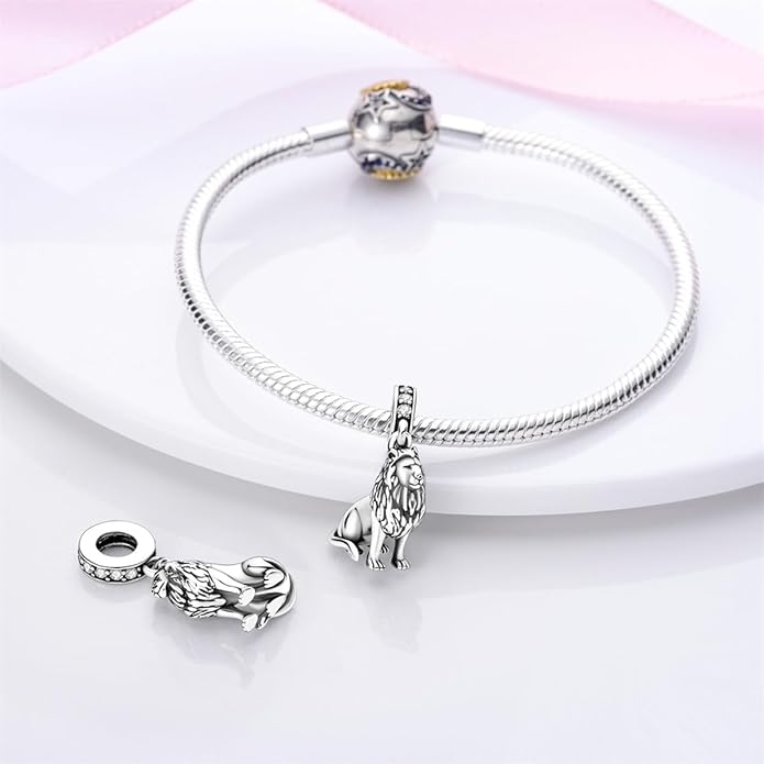 925 Sterling Silver Charm For Bracelets Animals Pets Insects Butterflie Cat Dog Charms Bead For Women Jewelry Gifts