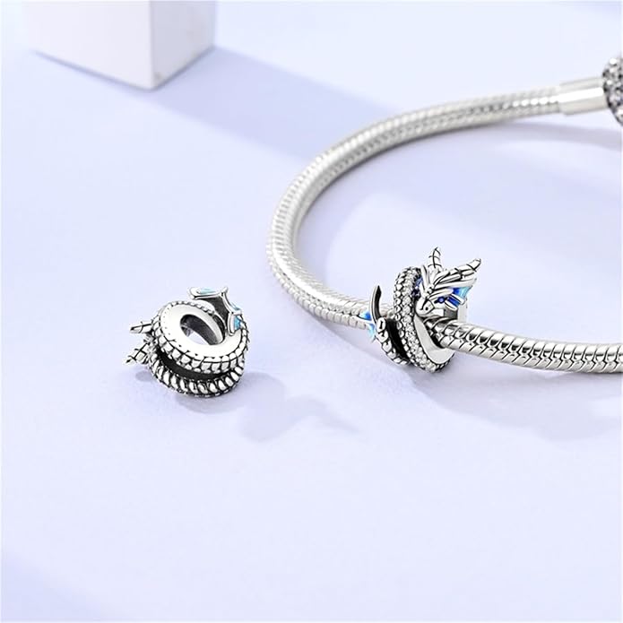 925 Sterling Silver Charm For Bracelets Animals Pets Insects Butterflie Cat Dog Charms Bead For Women Jewelry Gifts