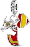 925 Sterling Silver Charm For Bracelets Animals Pets Insects Butterflie Cat Dog Charms Bead For Women Jewelry Gifts