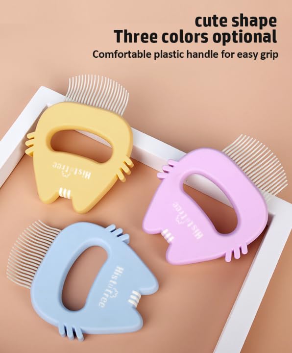 TopMed ETS Soft Deshedding Brush Proven Grooming Tools For Dogs Cats and Other Animals Removal Massaging Shell Comb Grooming and Shedding Matted Fur Remover (ORANGE)