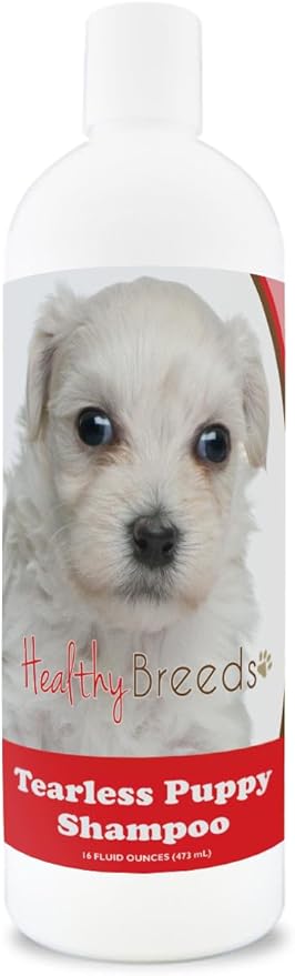 Healthy Breeds Lowchen Tearless Puppy Dog Shampoo 16 oz