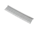 7.5 Inches Metal Dog Combs With Rounded Ends Stainless Steel Teeth,Cat Comb For Removing Tangles And Knots,Professional Grooming Tool For Long And Short Haired Dog, Cat And Other Pets (7.5 Inches)