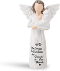 Cat Memorial Gifts, Cat Memorial Gifts for Loss of Cat, Pet Cat Remembrance Gifts, Cat Angel Figurine Statue for Cat Lovers in Memory of Their Beloved Cat(White Angel Cat)