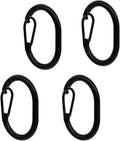 4 Pack Pet Tag Clips, Dog Rings for Pet Collar, ID Tag Quick Clips for Dogs and Cats