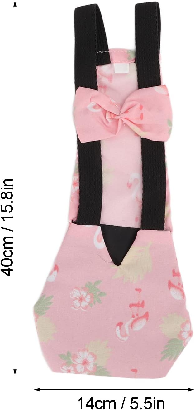 Reusable Poultry Diapers with Bow Tie, Pet Chicken Nappies for Ducks Hens Rooster Goose