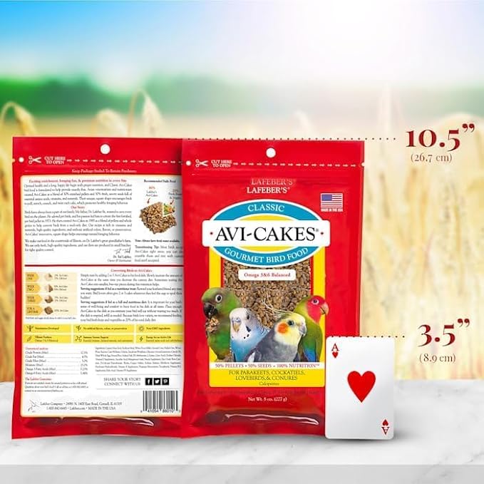 Avi - cakes For Keet Tiel & Lovebirds 8oz