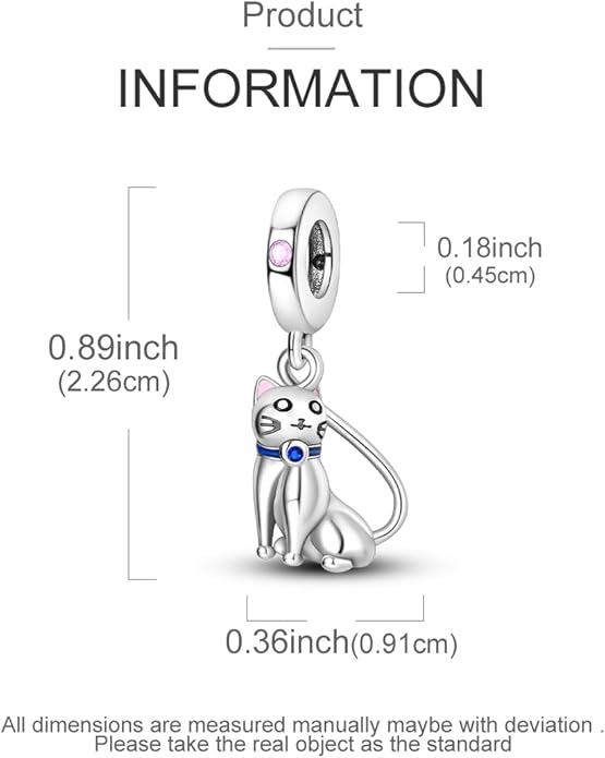 925 Sterling Silver Charm For Bracelets Animals Pets Insects Butterflie Cat Dog Charms Bead For Women Jewelry Gifts
