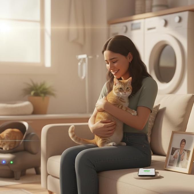 Aloewxx Cat Litter Mat-Litter Box Mat for Kitty, EVA Honeycomb Double Layer Design, Urine & Waterproof Scatter Control, Less Waste, Easier to Clean,Non Slip, Gray