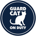 Circle Guard Cat on Duty (Navy Blue/White) - Medium