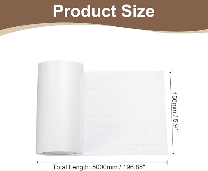 uxcell Anti Cat Scratch Furniture Protector, 1 Roll 197" x 3.9" Single-Sided Sticky Couch Protector from Cat Claws, Clear Protectors from Cats Scratching for Sofa Corners, Walls, Doors
