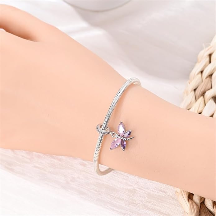 925 Sterling Silver Charm For Bracelets Animals Pets Insects Butterflie Cat Dog Charms Bead For Women Jewelry Gifts