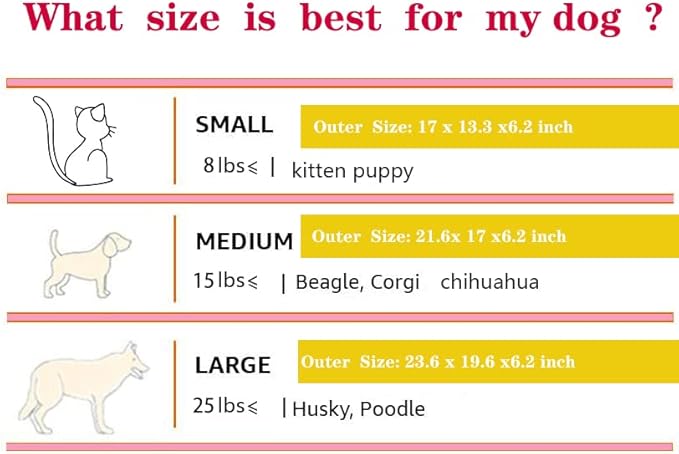 Gigreinc Dog Bed for Small Dogs - Cute Pink Leopard Dog Bed,Cat Beds for Indoor Cats Washable - Square Shape Cat Dog Sofa Bed Pet House Nest Cave(L, 22.0" L x 17.0" W x 6.0" Th