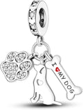 925 Sterling Silver Charm For Bracelets Animals Pets Insects Butterflie Cat Dog Charms Bead For Women Jewelry Gifts