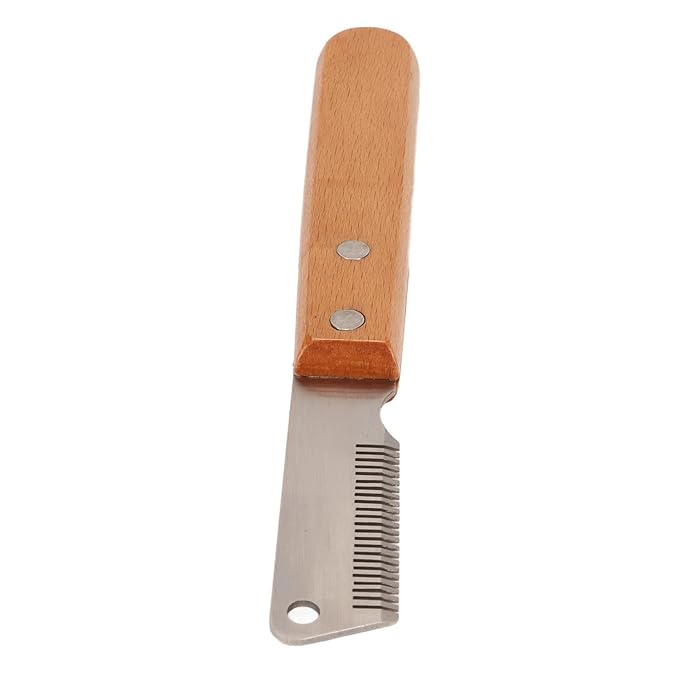 Multifunction Shedding and Stripping Tool for Dogs and Cats - Professional Hand Stripping Knife for Grooming Coarse Fur