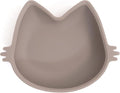 Platinum Silicone MoaCat Bowl, Wellbeing Pet Bowl, Premium, Odorless, BPA-Free, Food-Grade, Non-Slip, Microwave & Dishwasher Safe, Sensitive Stomach, Eco-Friendly Travel Bowl (Beige)