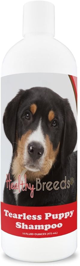 Healthy Breeds Greater Swiss Mountain Dog Tearless Puppy Dog Shampoo 16 oz