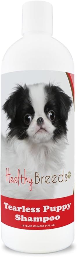 Healthy Breeds Japanese Chin Tearless Puppy Dog Shampoo 16 oz