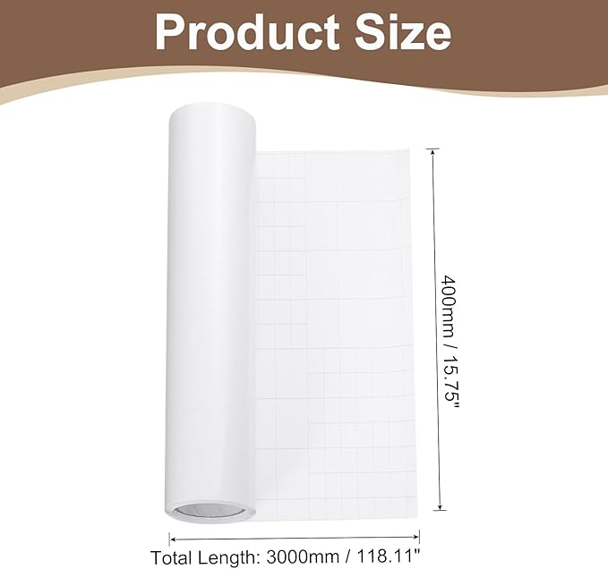 uxcell Anti Cat Scratch Furniture Protector, 1 Roll 118" x 15.8" Single-Sided Sticky Couch Protector from Cat Claws, Clear Protectors from Cats Scratching for Sofa Corners, Walls, Doors
