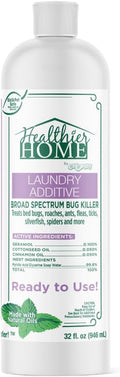 CHOMP! Bed Bug and Pest Liquid Laundry Detergent Additive, Fleas, Ticks, Roaches, Spiders, Ants, Kid and Pet Safe, Plant Based, Residue Free, 32 oz