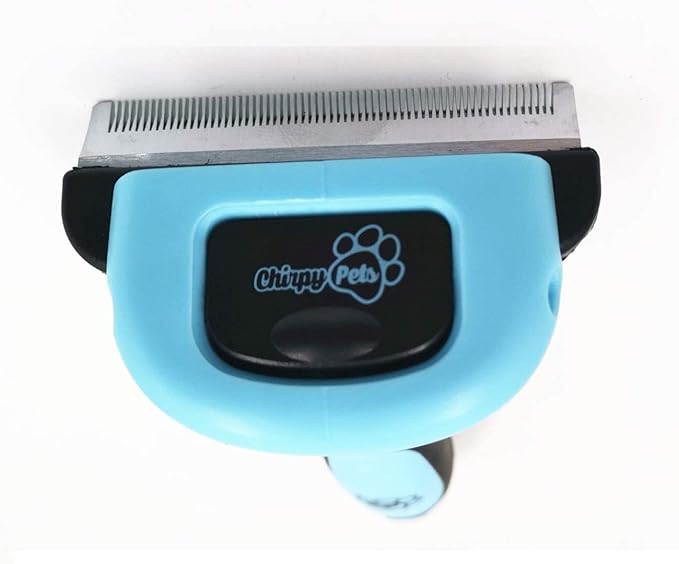 Pet Grooming Dog & Cat Brush For Shedding, Effective for Long & Short Hair Pet Grooming Tool, Reduces Dogs and Cats Shedding Hair By More Than 95%, The Professional Deshedding Tool (Small)