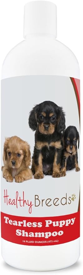 Healthy Breeds Cavalier King Charles Spaniel Tearless Puppy Dog Shampoo 16 oz